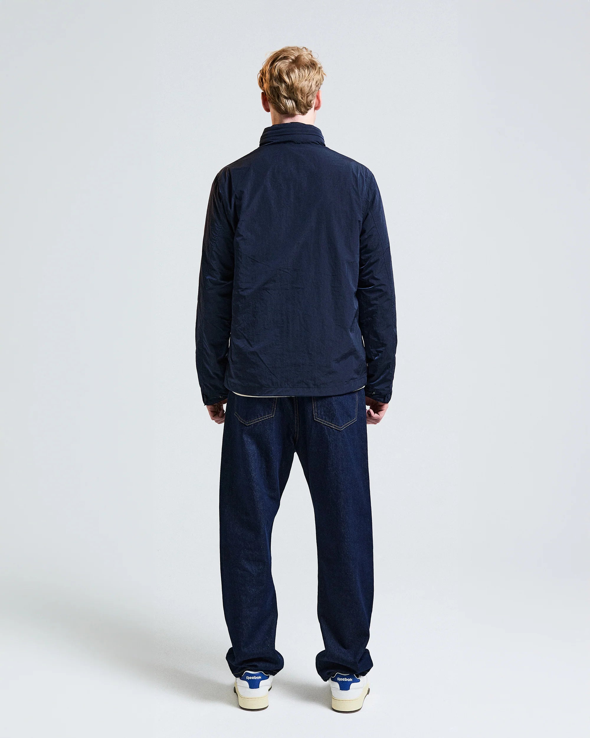 Lamina Mock Neck Jacket Aquascutum - Navy