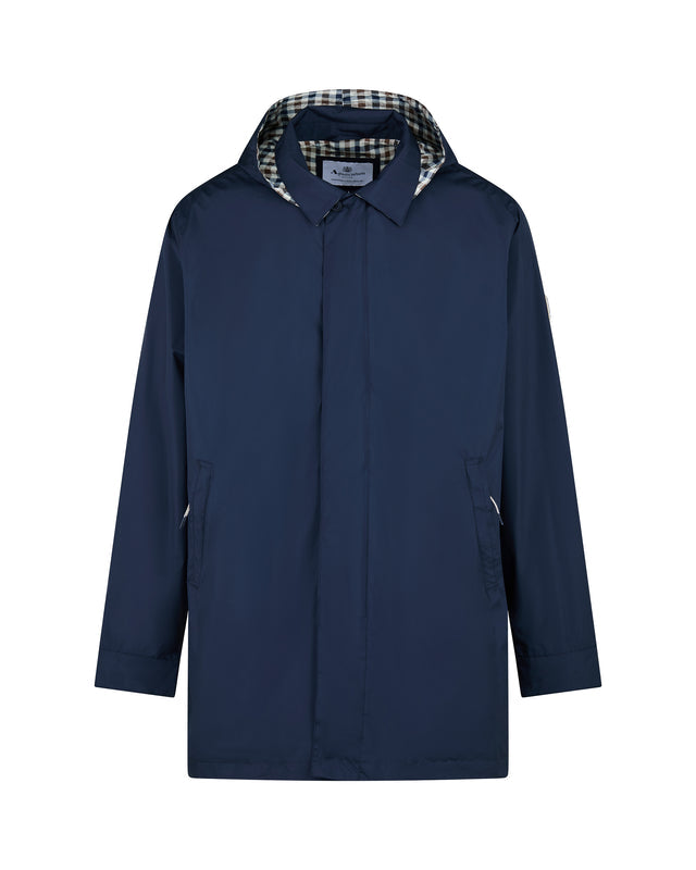 RLG Badge Packable Trench Aquascutum - Navy