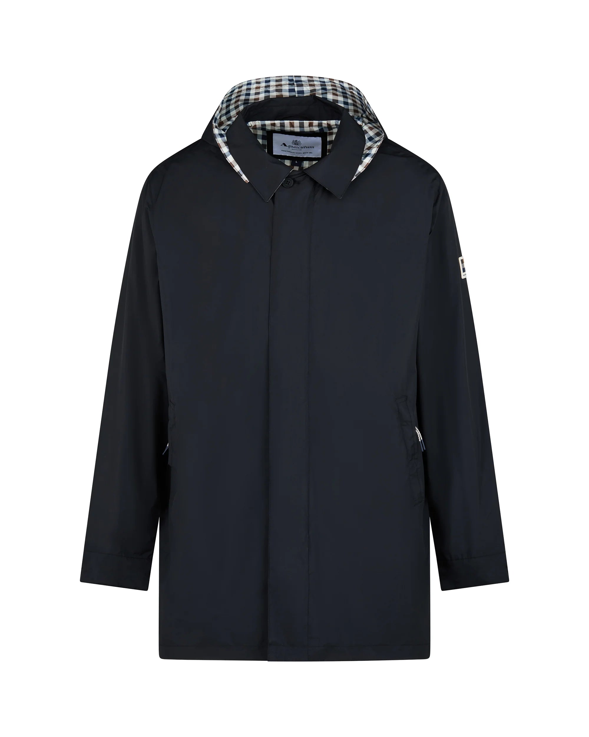 RLG Badge Packable Trench Aquascutum - Black