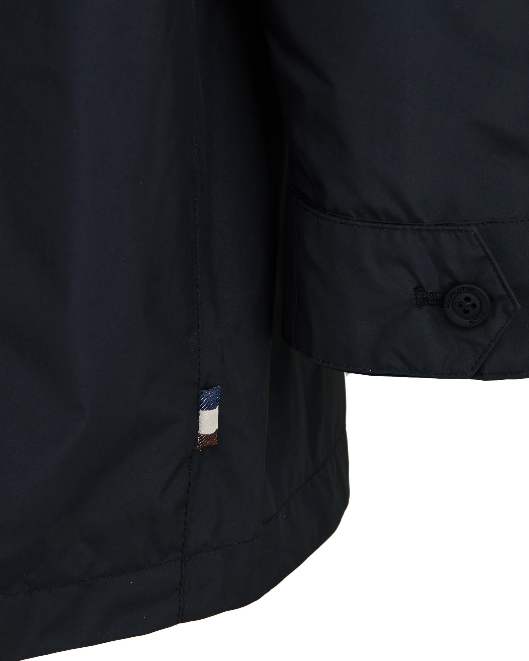RLG Badge Packable Trench Aquascutum - Black