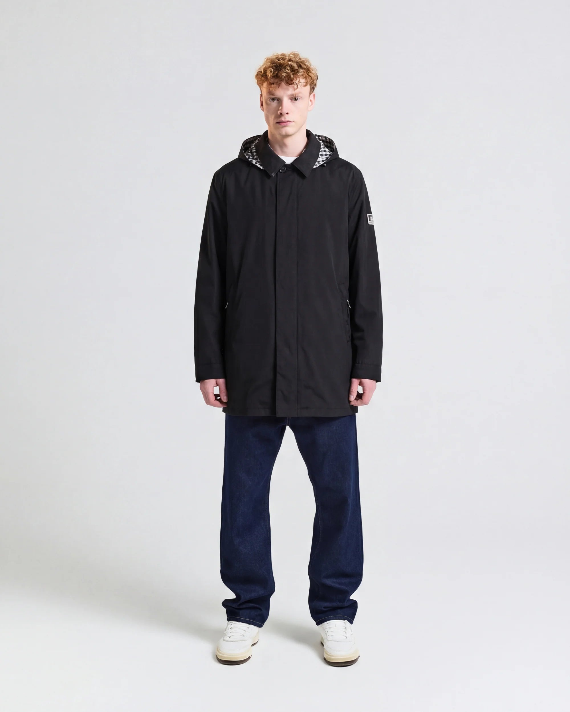 RLG Badge Packable Trench Aquascutum - Black