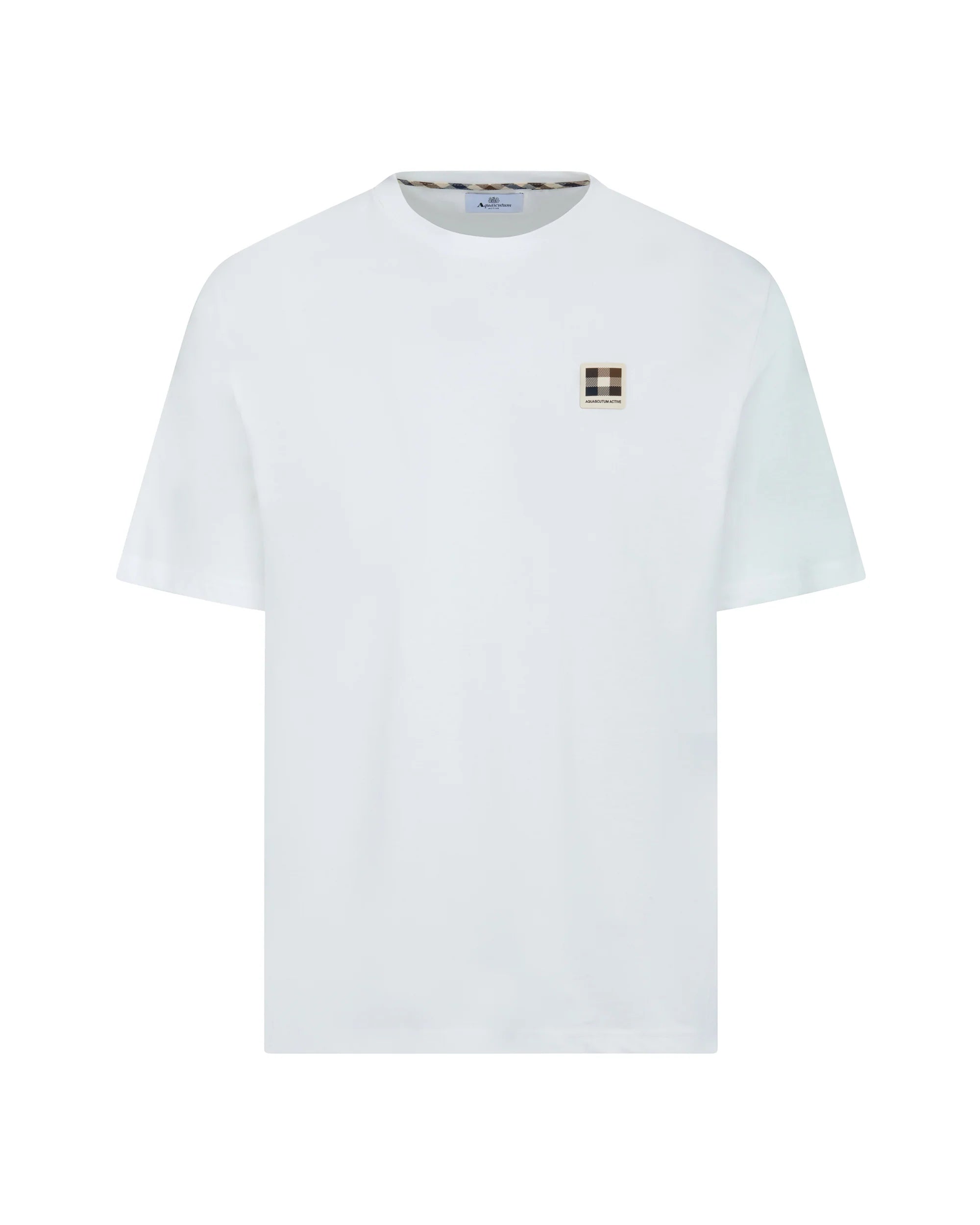 Badge T-Shirt Aquascutum - White