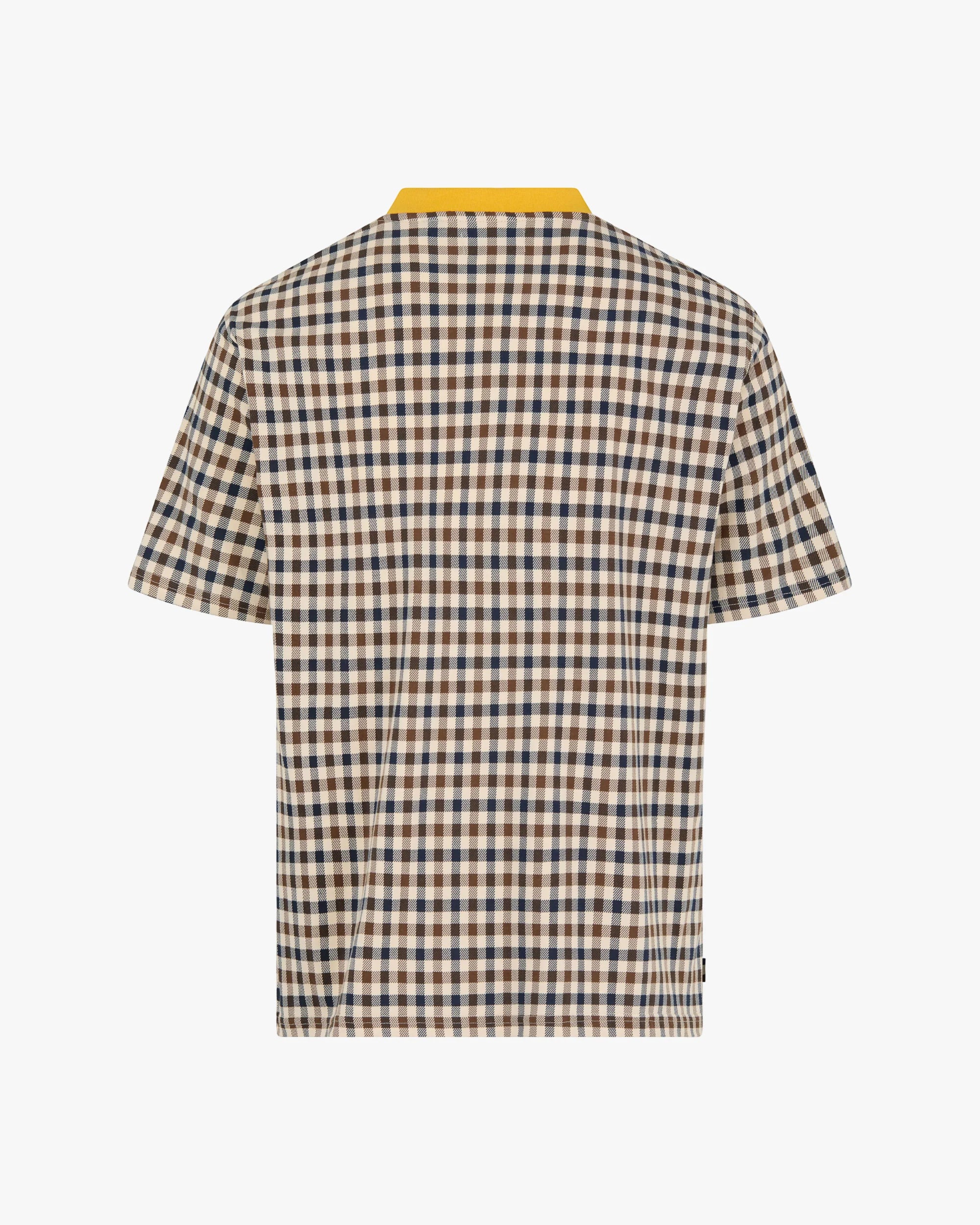 Club Check T-Shirt Aquascutum - Yellow