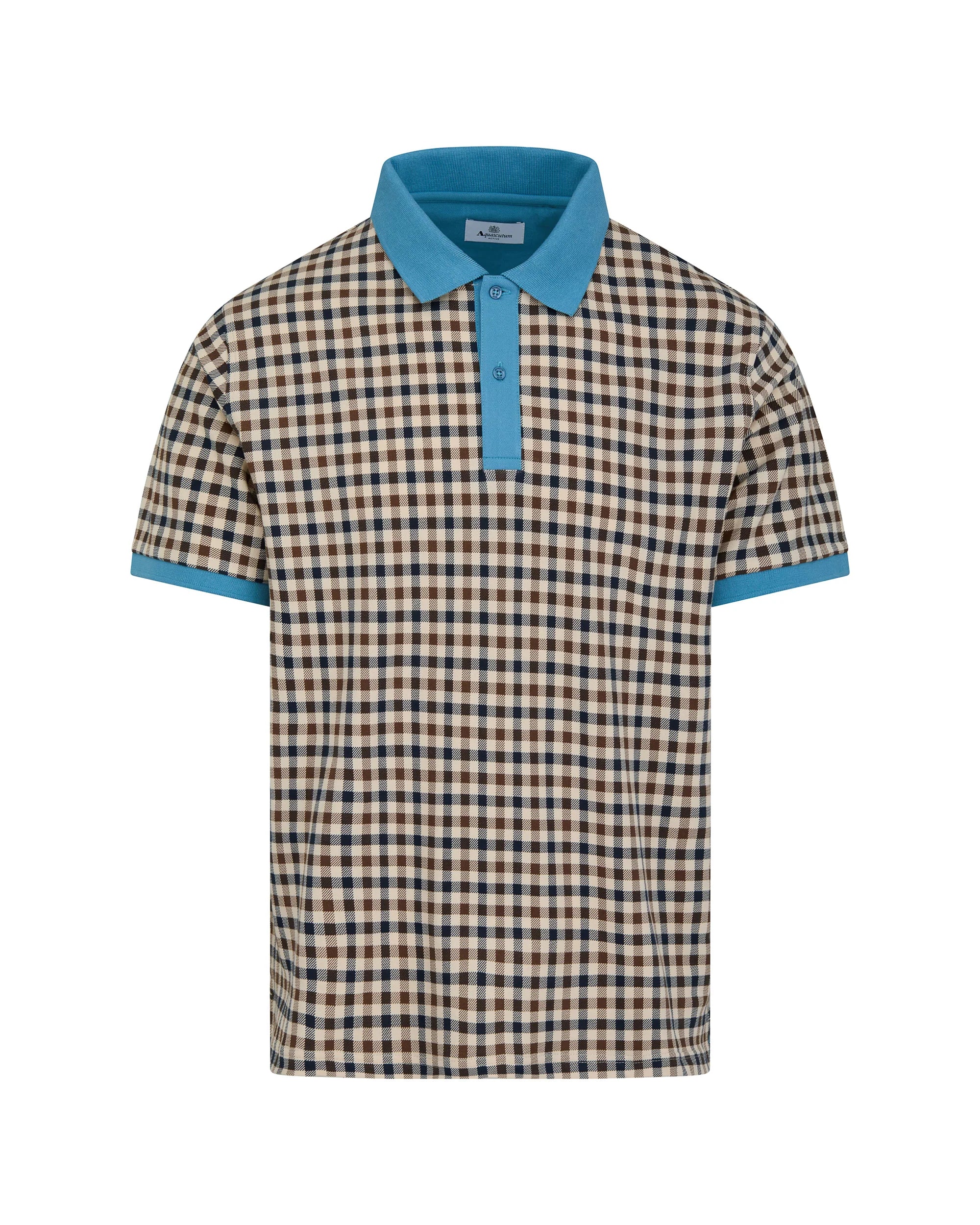 Stretch Piquet CC Polo Aquascutum - Avio