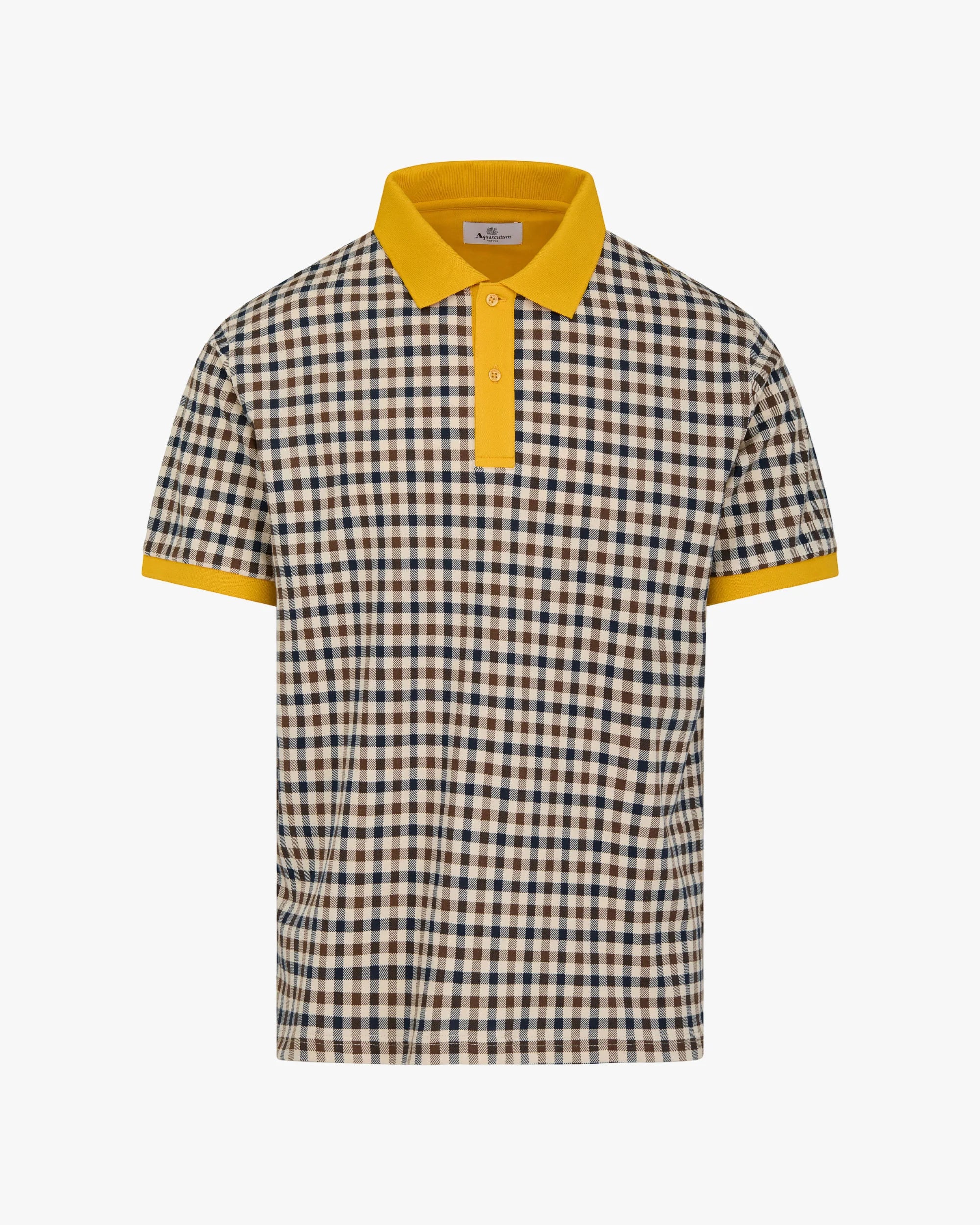 Stretch Piquet CC Polo Aquascutum - Yellow