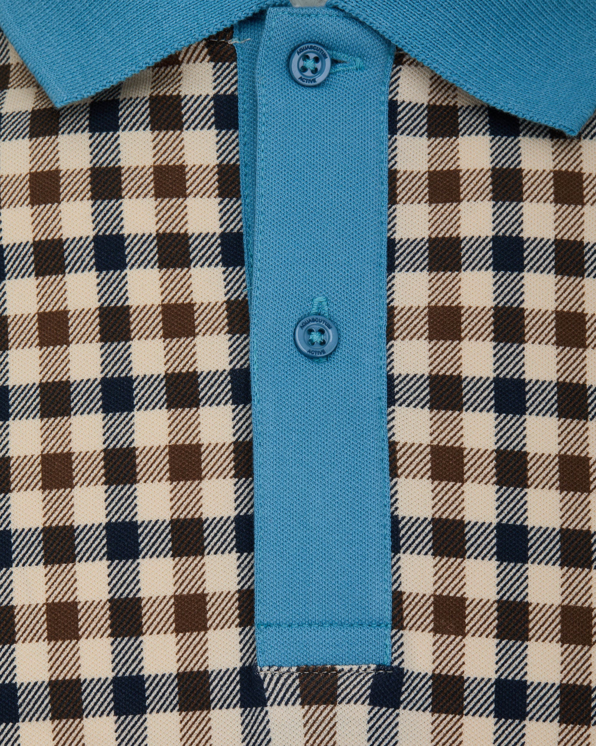 Stretch Piquet CC Polo Aquascutum - Avio