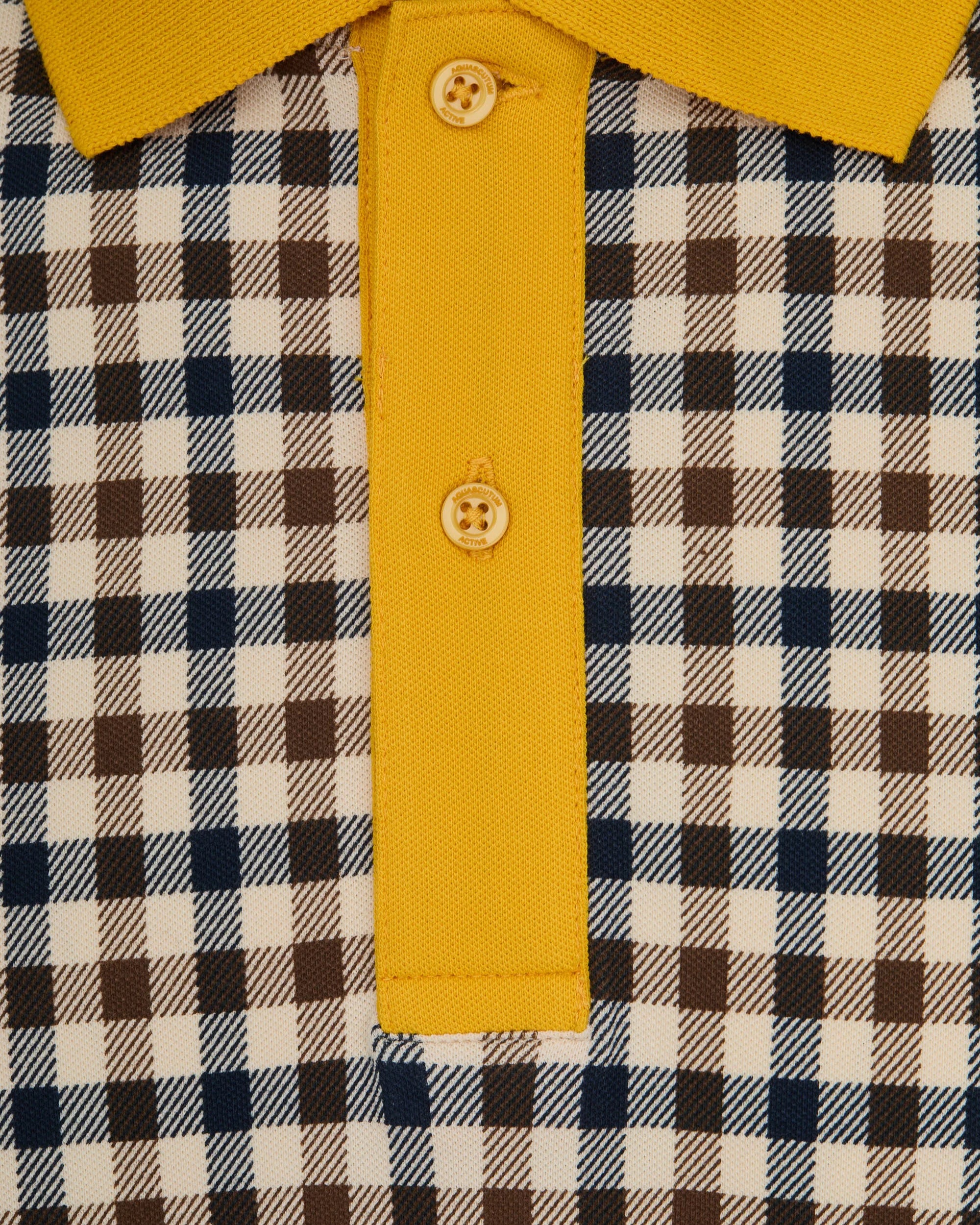 Stretch Piquet CC Polo Aquascutum - Yellow