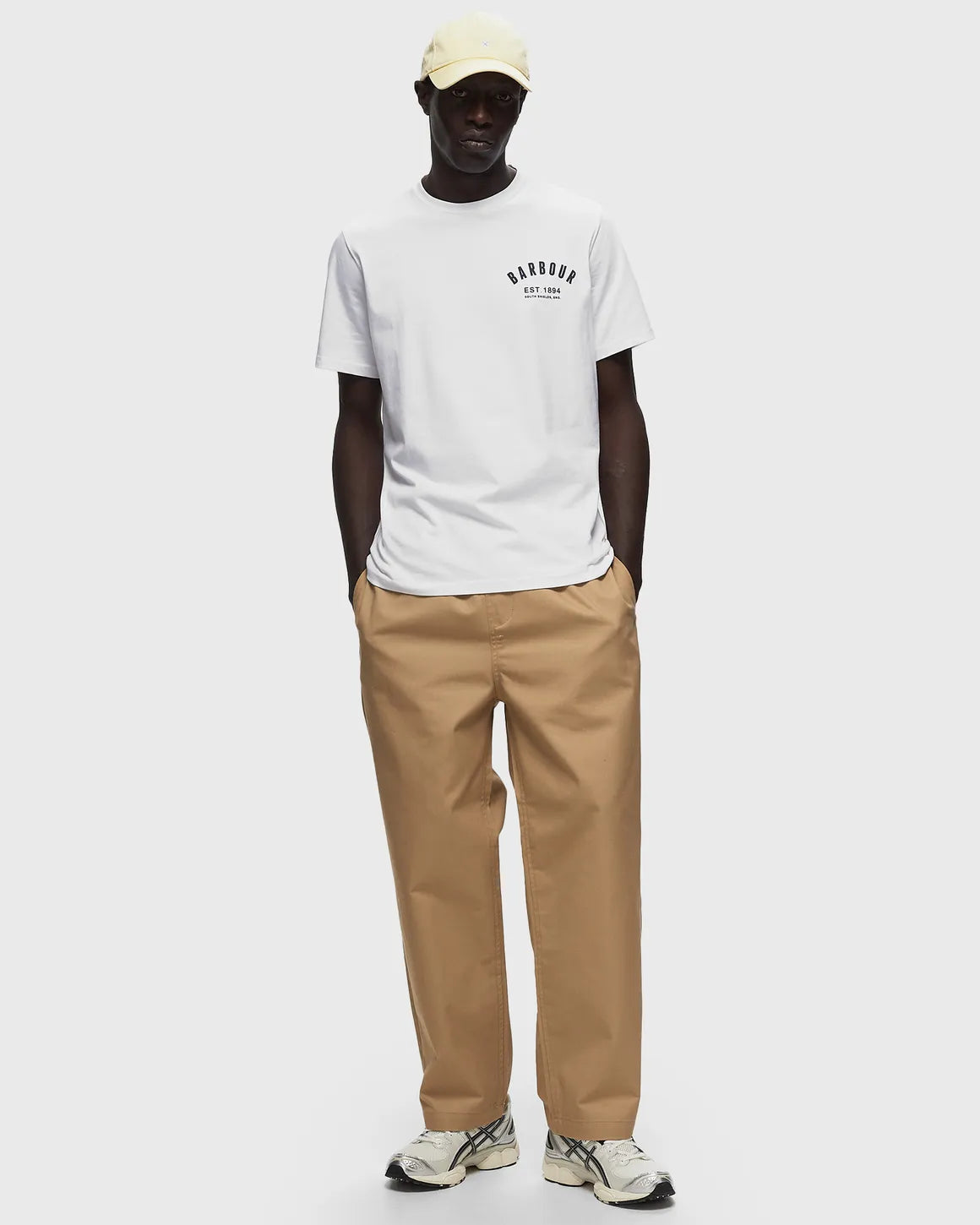 T-shirt Preppy Tee Barbour - White