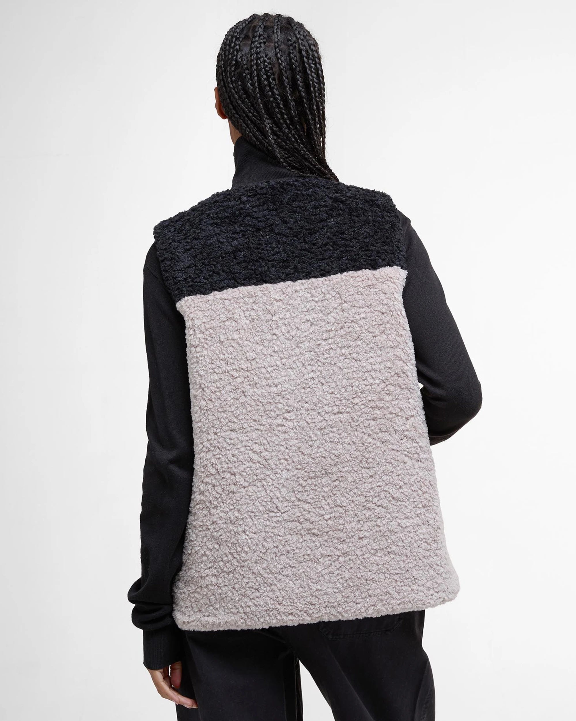Cathy Fleece Liner AW25 Barbour Donna - Natural / Camel / Black