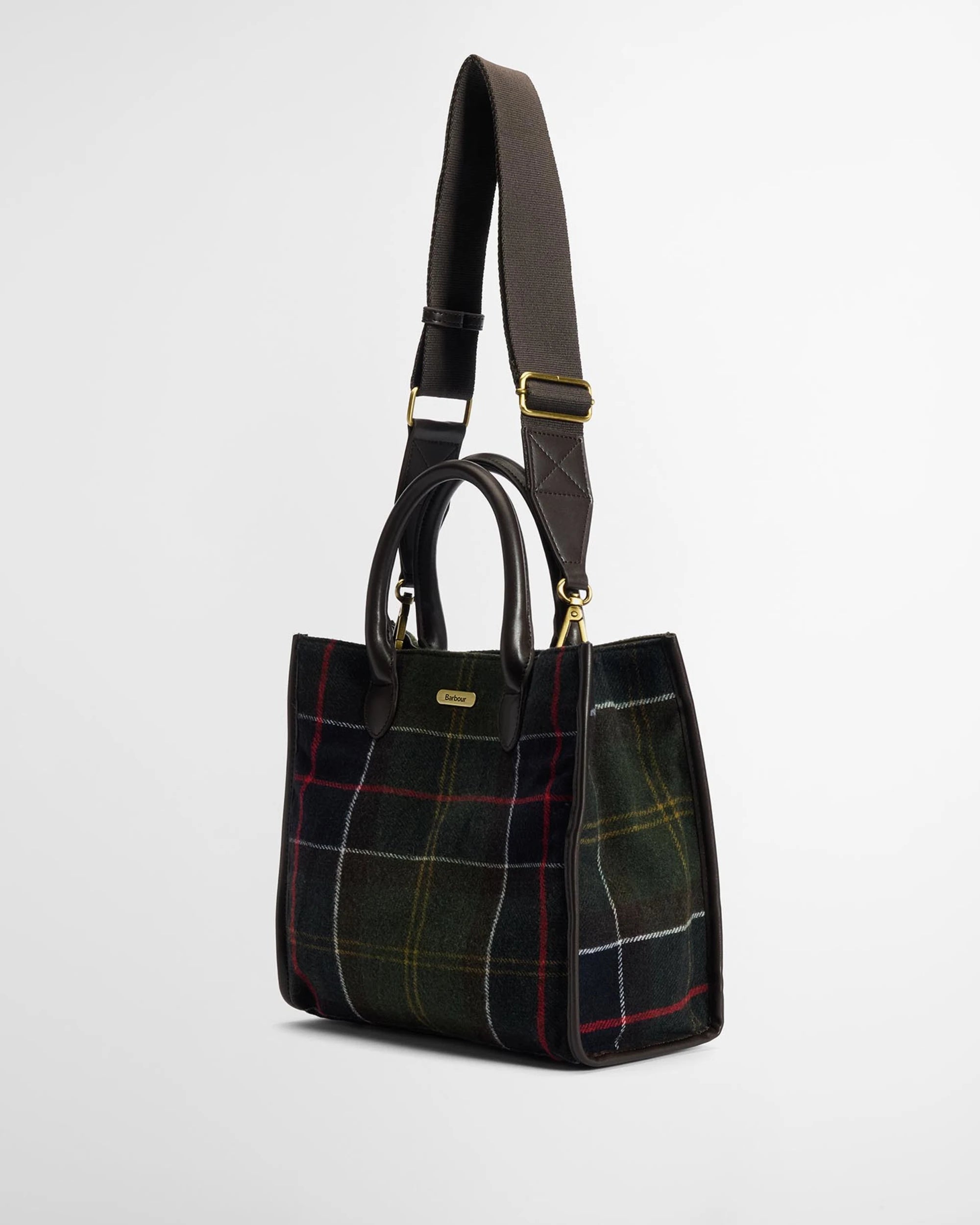 Barrhill Tartan Tote Bag AW25 Barbour - Classic Tartan