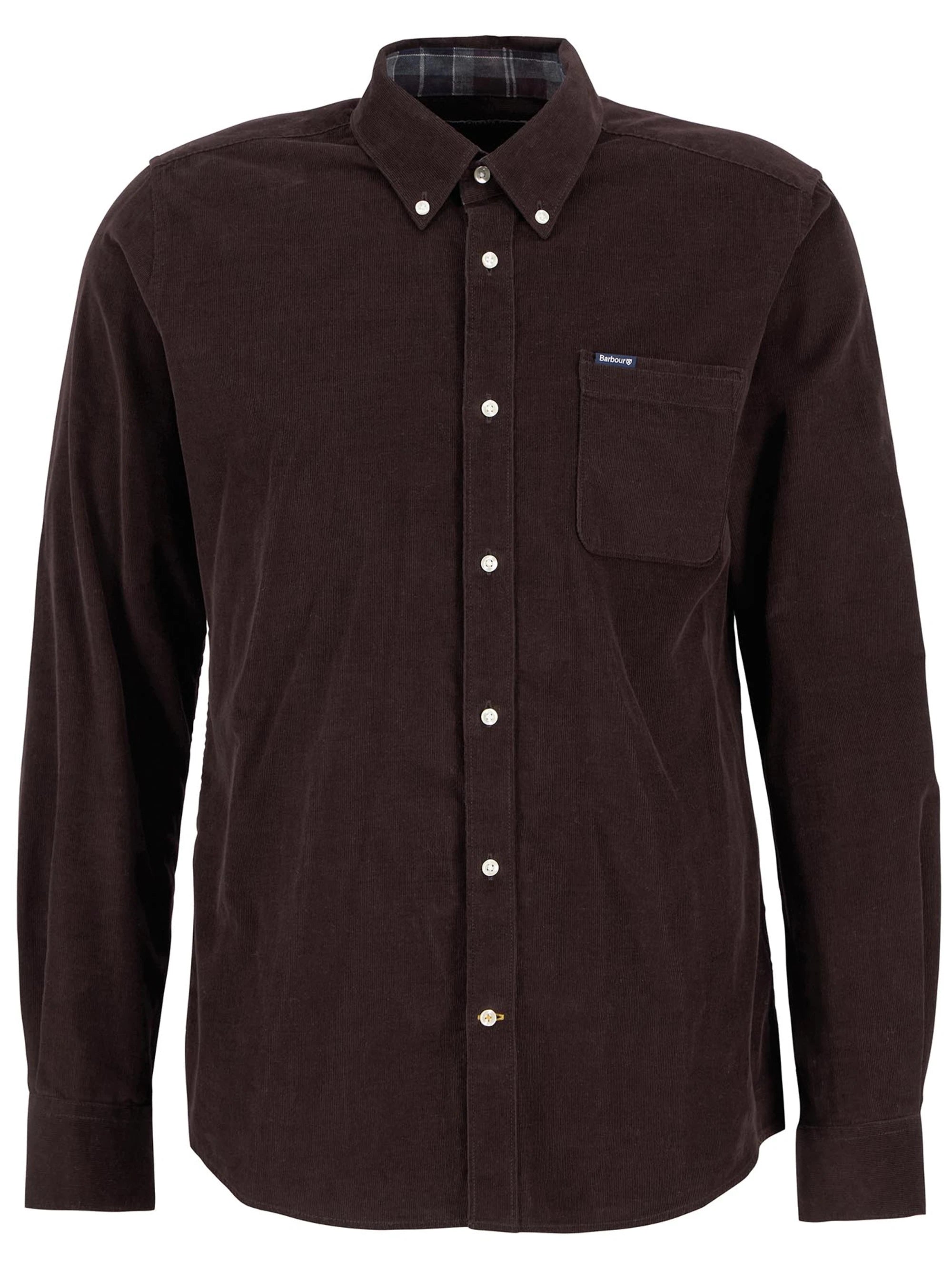 Ramsey Tailored Shirt AW25 Barbour - Dark Oak