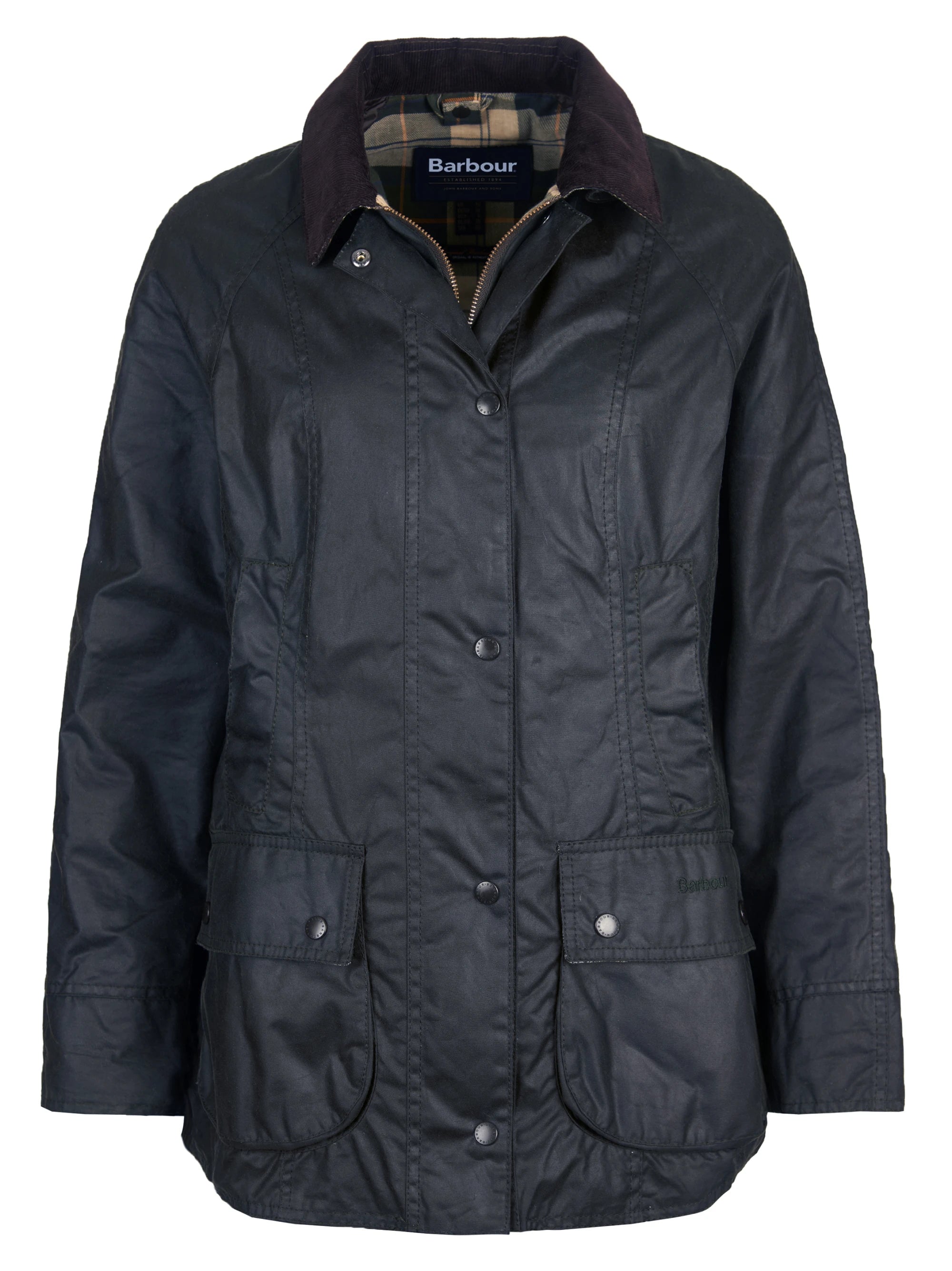 Beadnell Wax Jacket AW25 Barbour - Sage