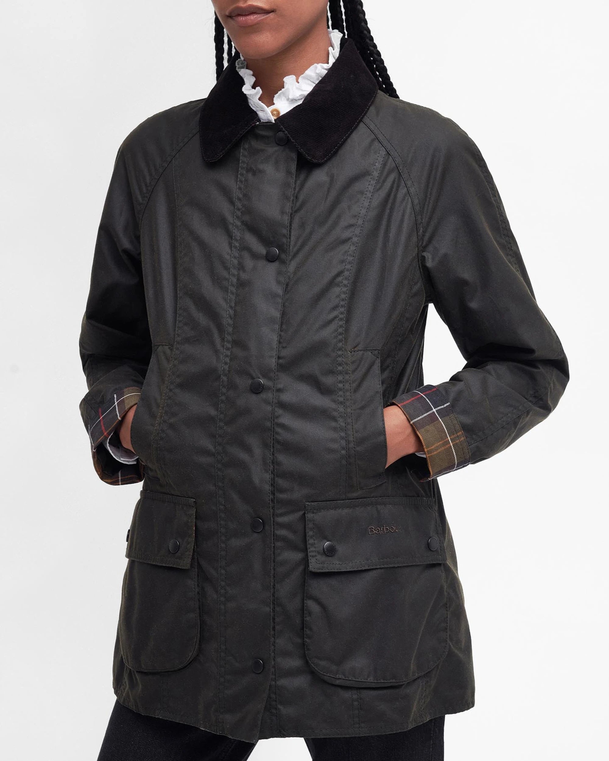 Classic Beadnell Wax Jacket AW25 Barbour - Olive