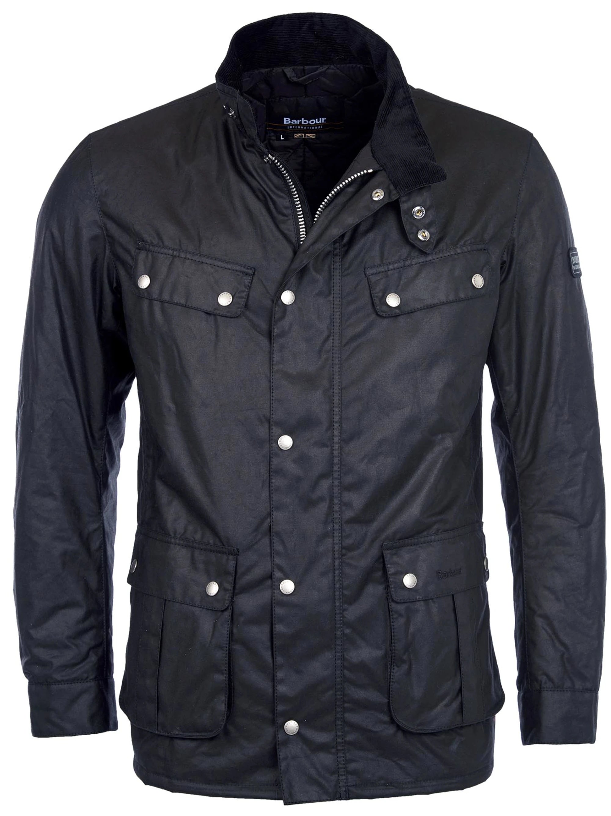Duke Wax Jacket AW25 Barbour International - Black