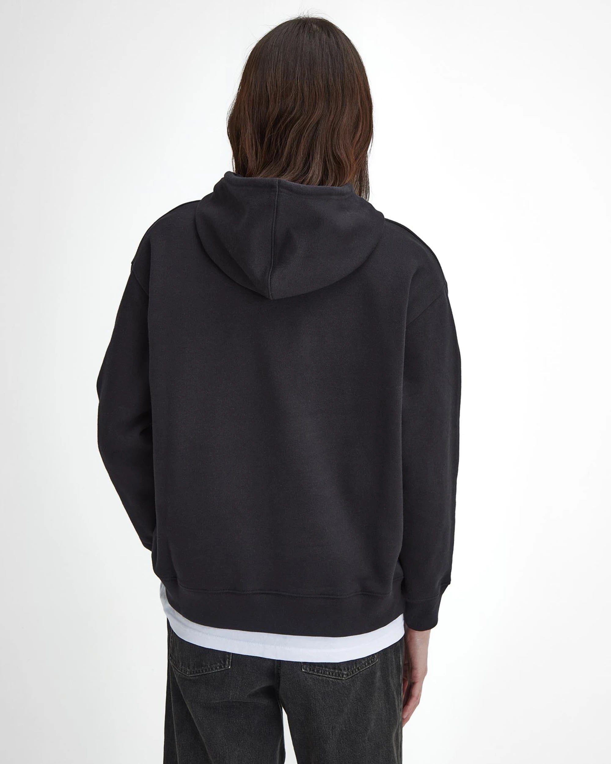 Brushed Oversized Hoodie Nicholas - Black