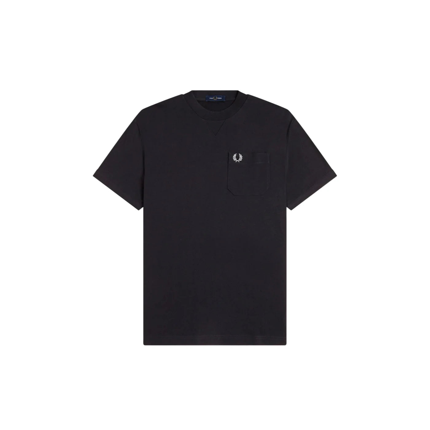 Fred Perry Pocket Detail T-Shirt - Black