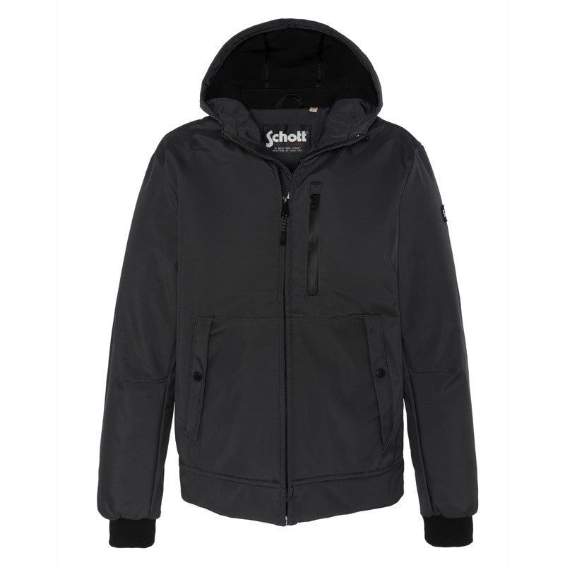 Kale Softshell Jacket Schott NYC - Anthracite