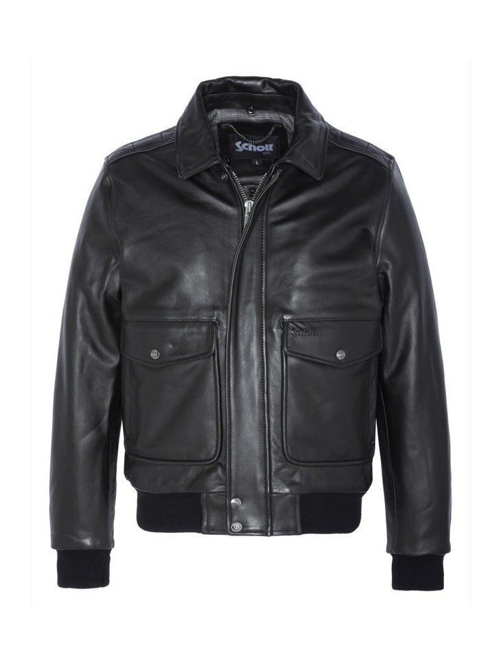 Leather Jacket LC 5331X Schott NYC - Black