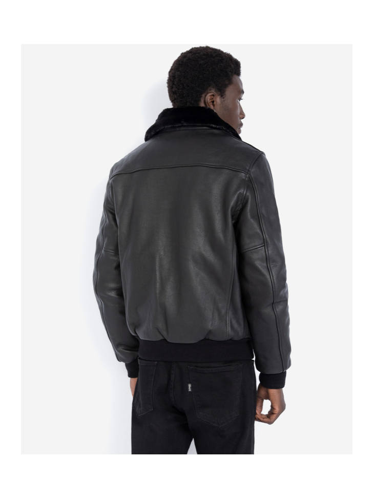 Leather Jacket LC 5331X Schott NYC - Black