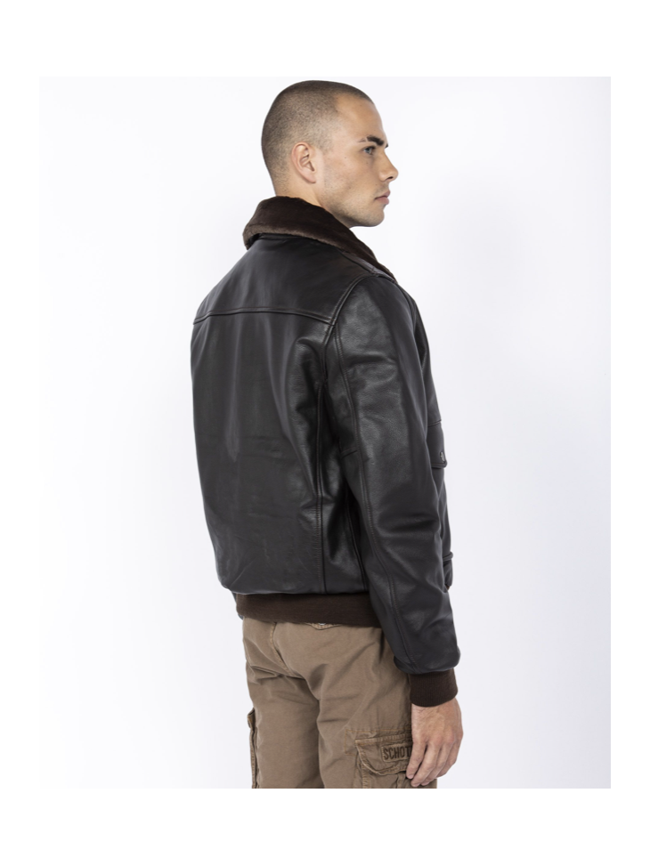 Leather Jacket LC 5331X Schott NYC - Brown