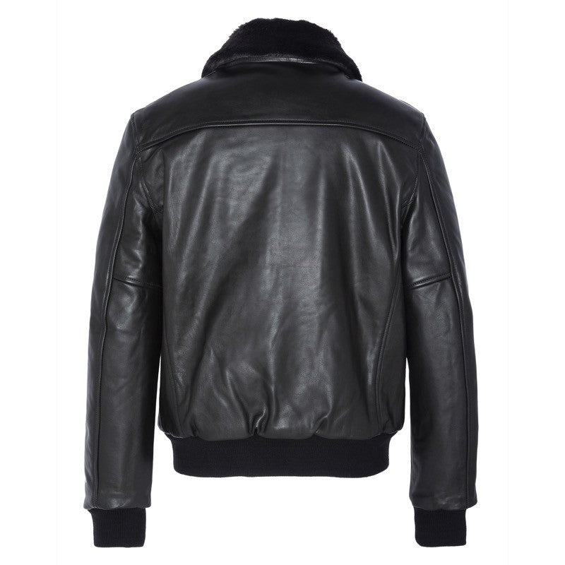LC5331X Leather Jacket Schott NYC AW25 - Black