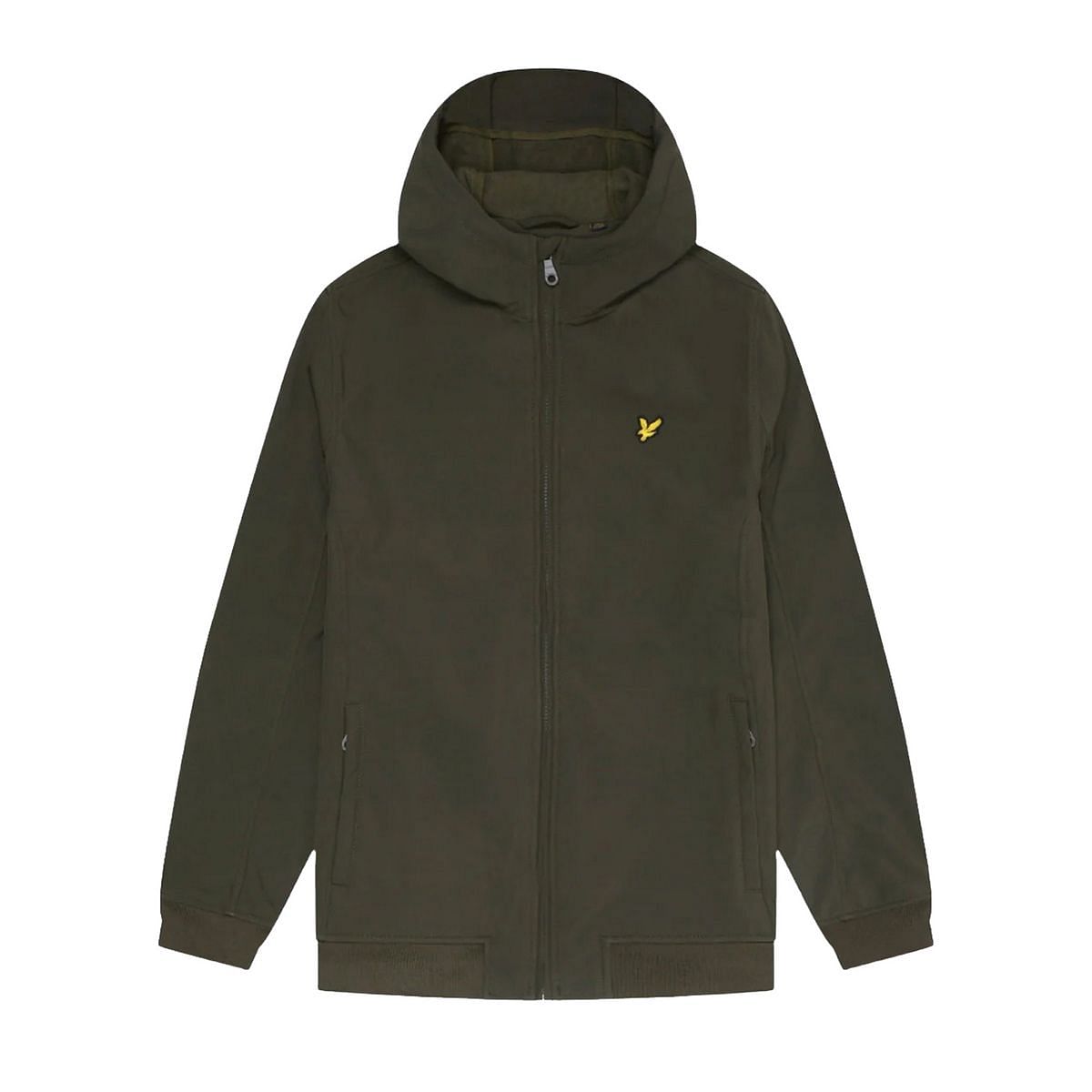 Fleece Back Softshell Jacket Lyle & Scott AW25 - Dark Green