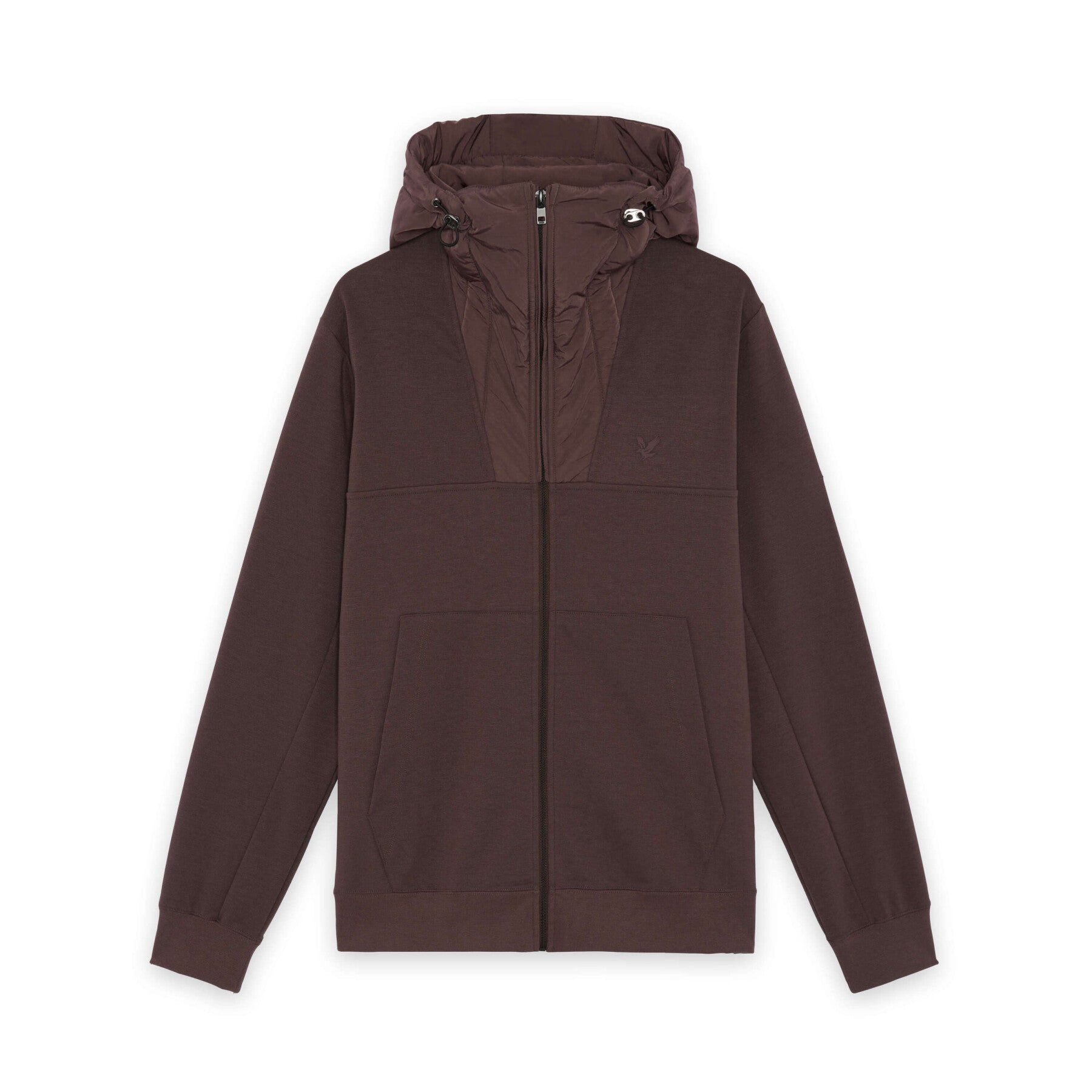 Panelled Hybrid Jacket Lyle & Scott AW25 - Espresso