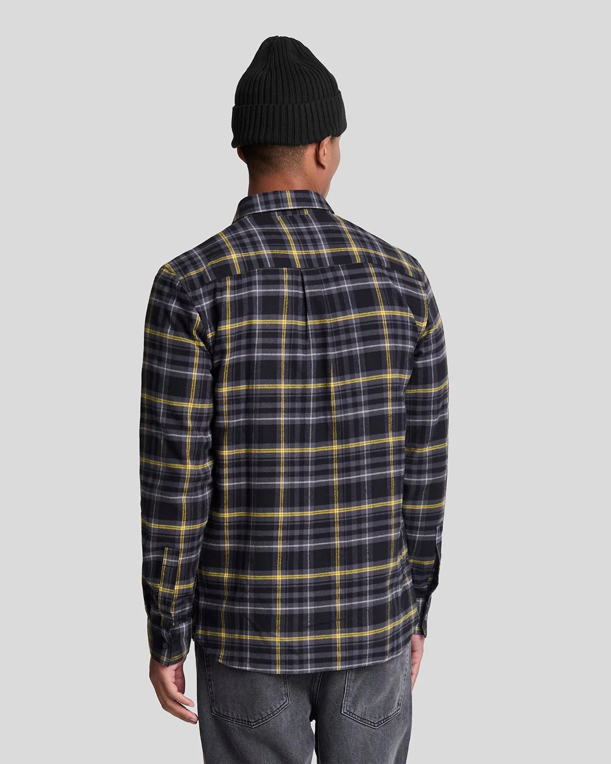 Check Flannel Shirt Lyle & Scott - Jet Black