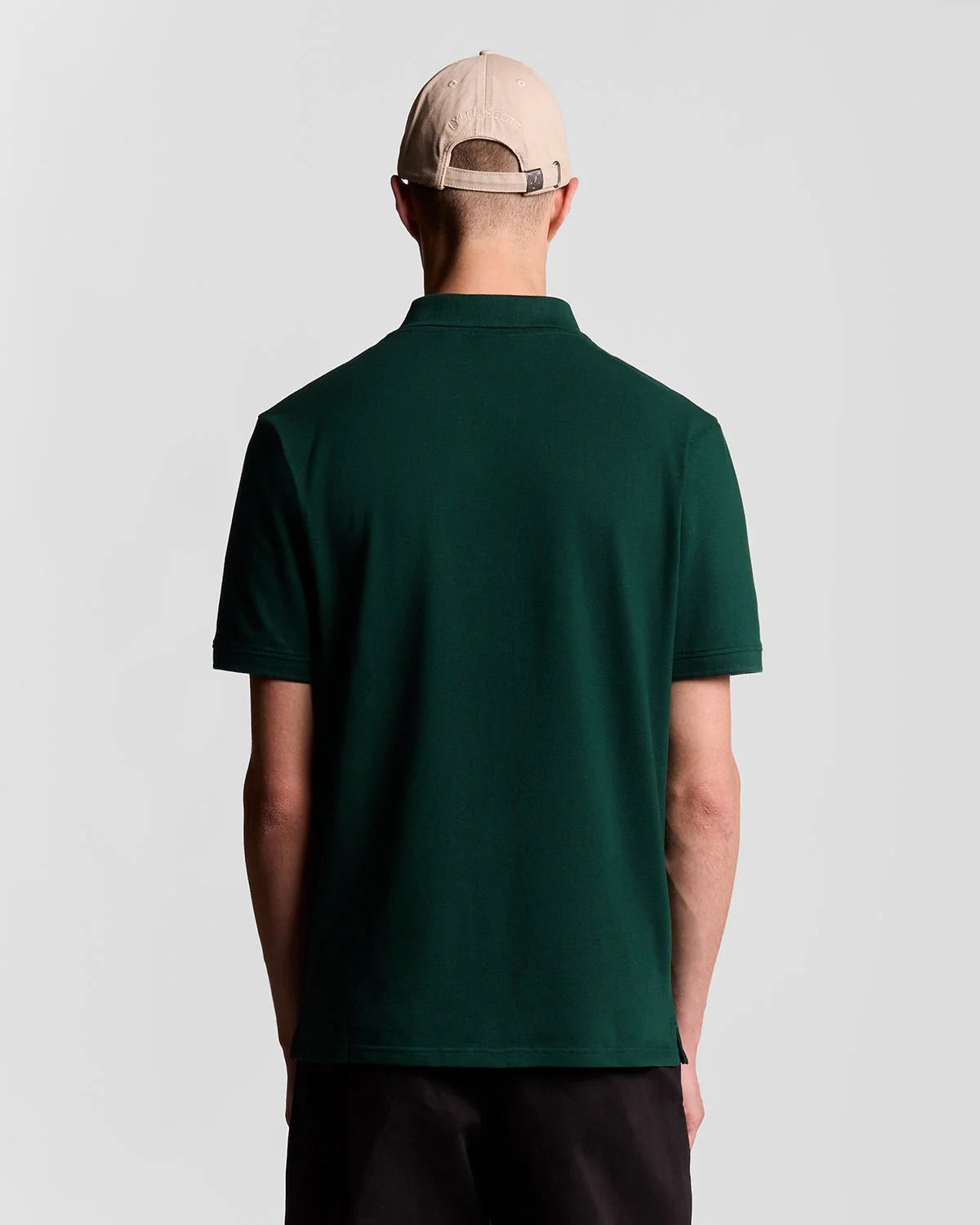 Plain Polo Shirt Lyle & Scott - Dark Green
