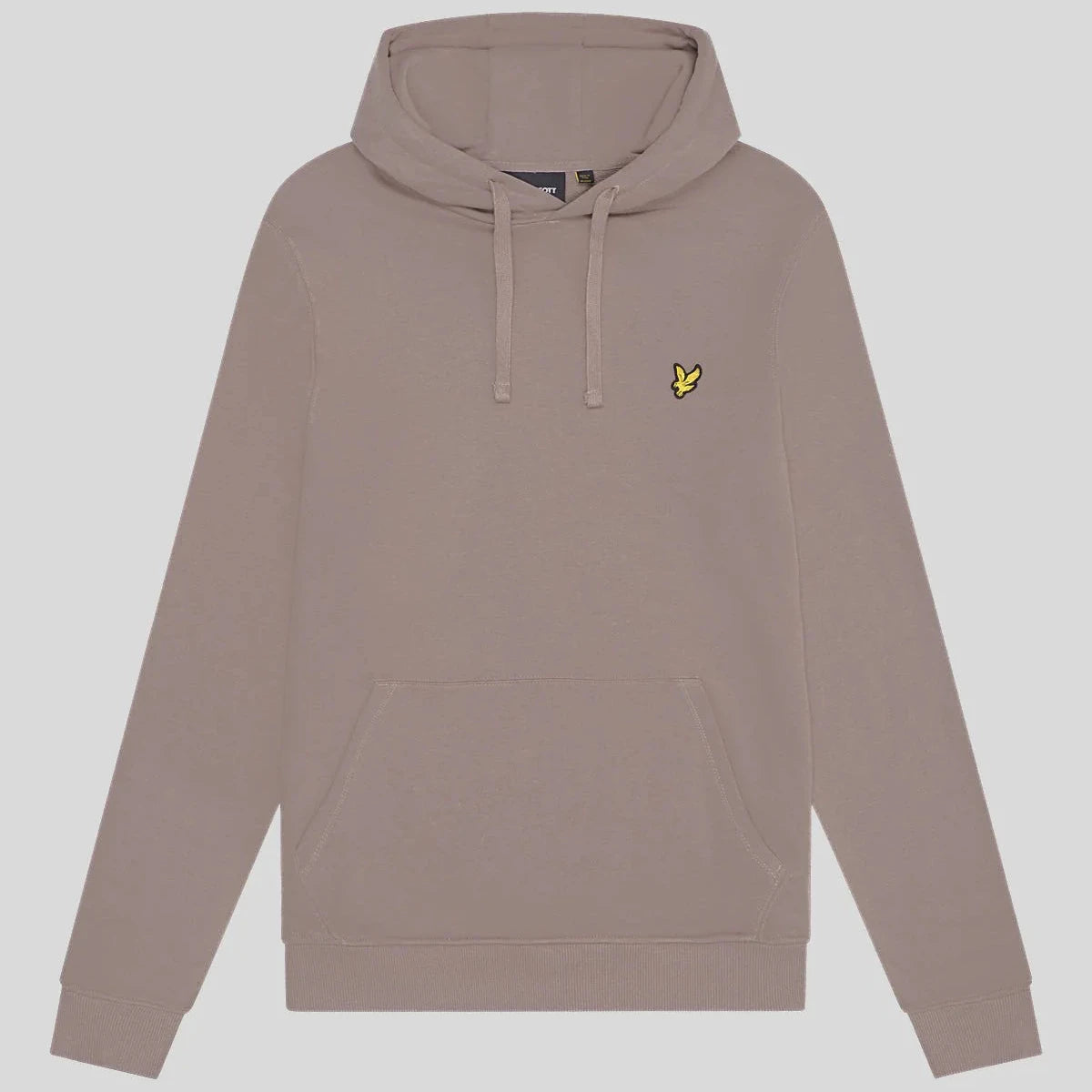 Brushed Back Hoodie Sweatshirt Lyle & Scott - Heritage Taupe