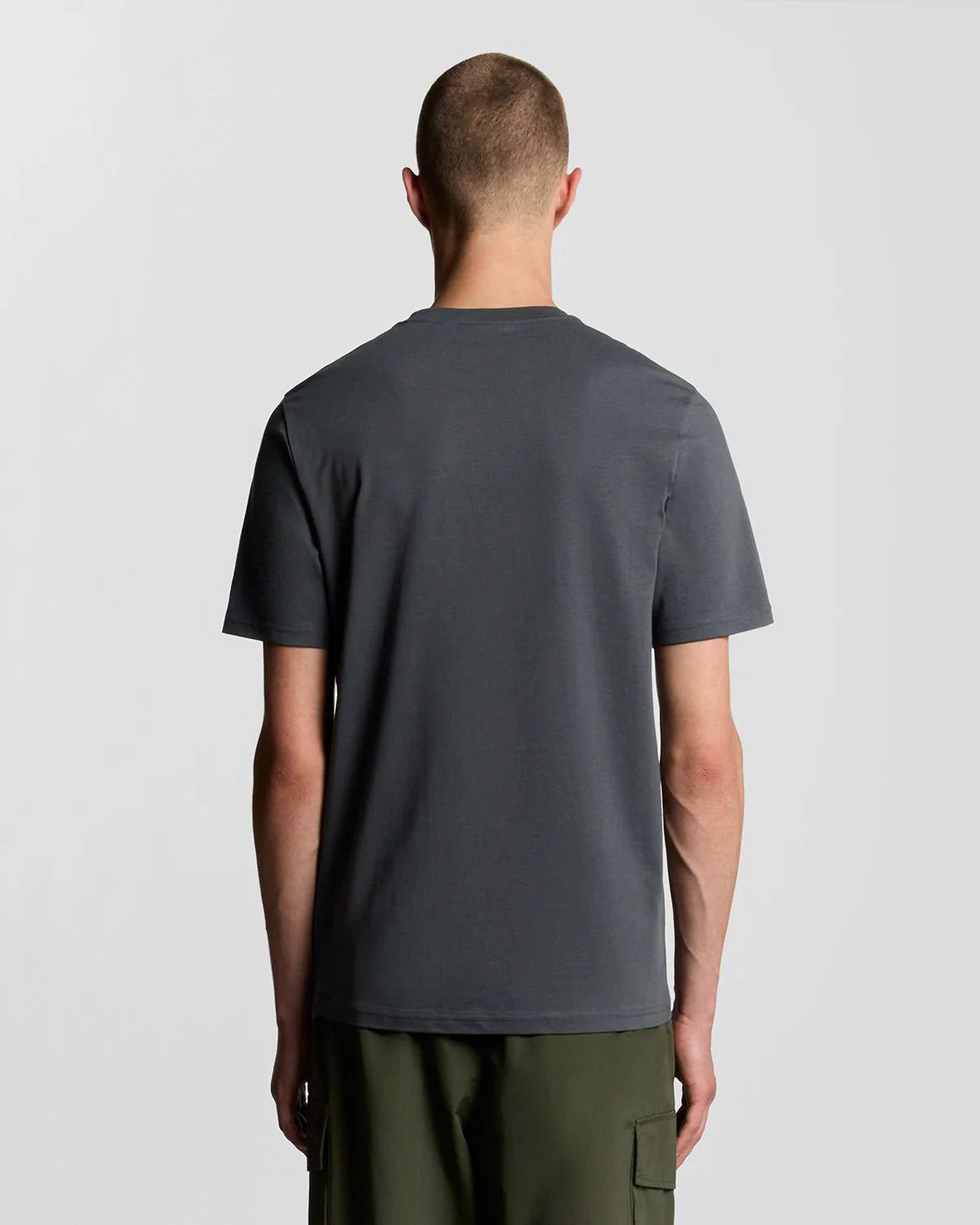 Plain T-shirt Lyle & Scott - Gunmetal