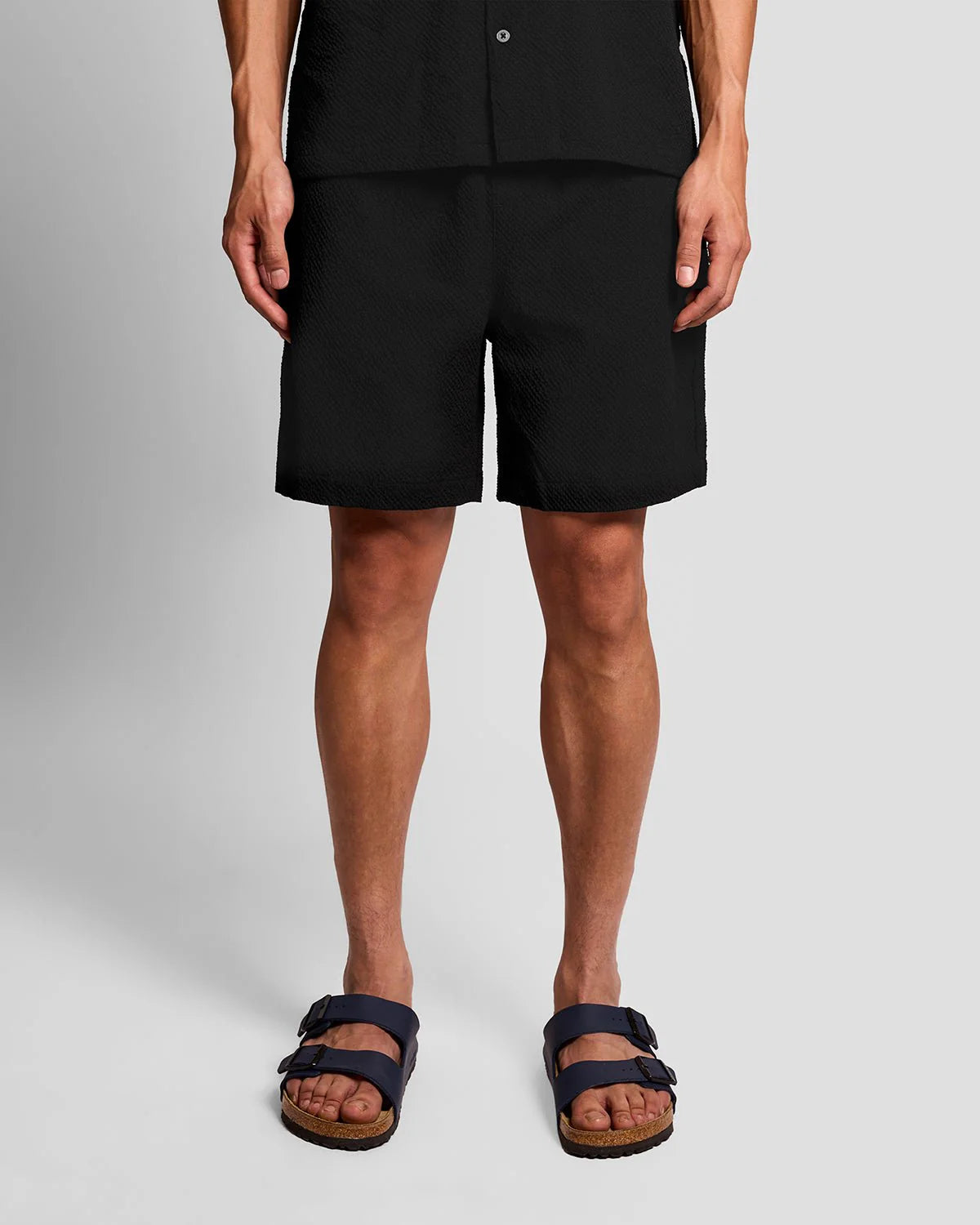 Textured Resort Shorts Lyle & Scott - Jet Black