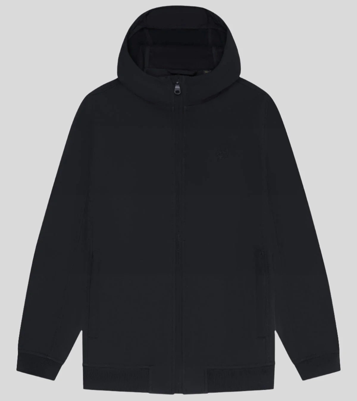 Tonal Fleece Back Softshell Jacket Lyle & Scott AW25 - Jet Black