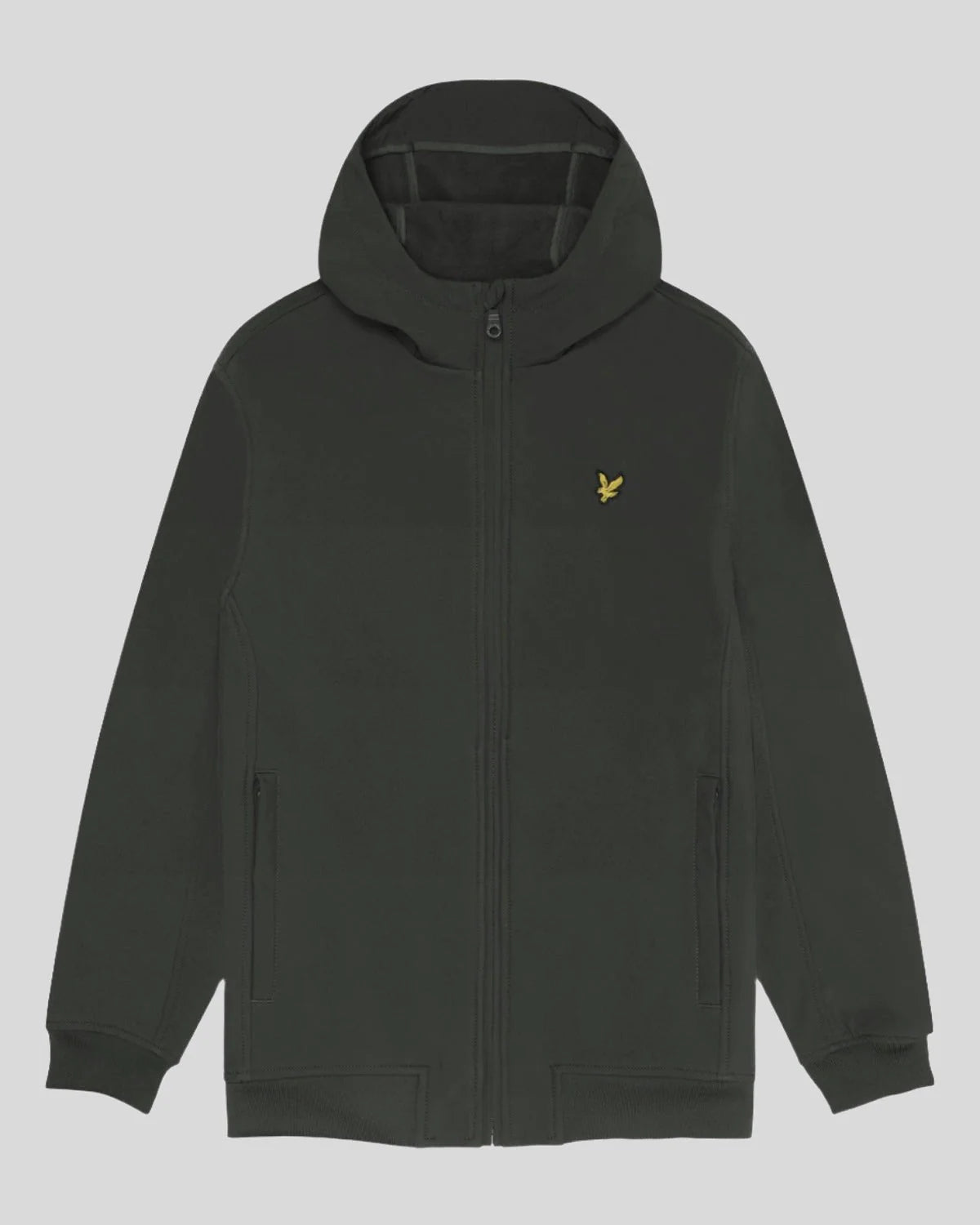 Fleece Back Softshell Jacket Lyle & Scott - Gunmetal