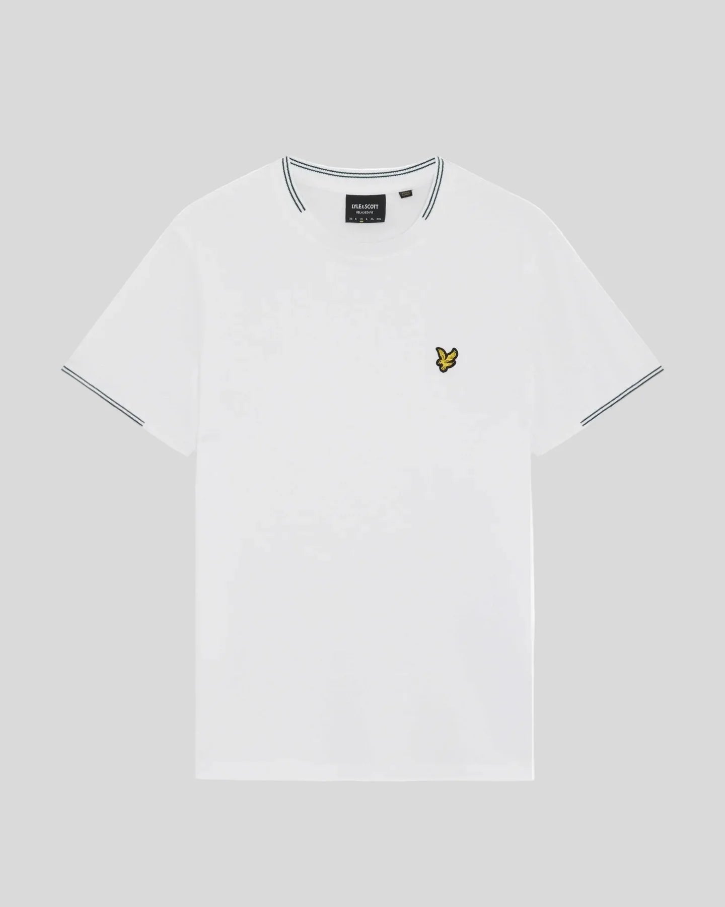 Fine Tipped T-Shirt Lyle & Scott - White / Everglade
