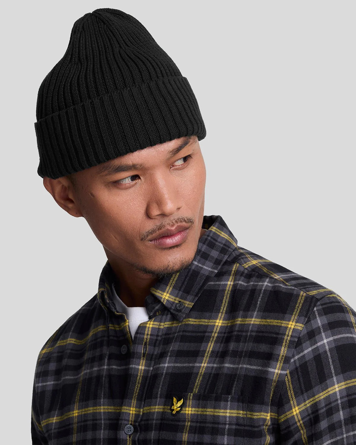 Check Flannel Shirt Lyle & Scott - Jet Black