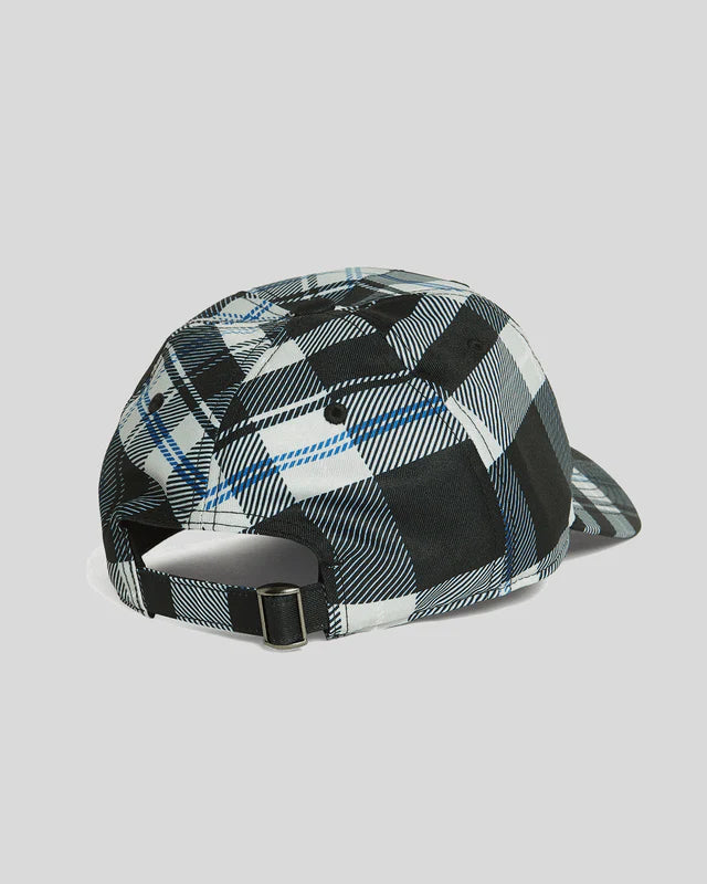 Tartan Check Baseball Cap Lyle & Scott AW25 - Jet Black/ White