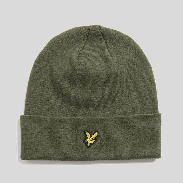 Cotton Merino Beanie Lyle & Scott AW25 - Deep Depths