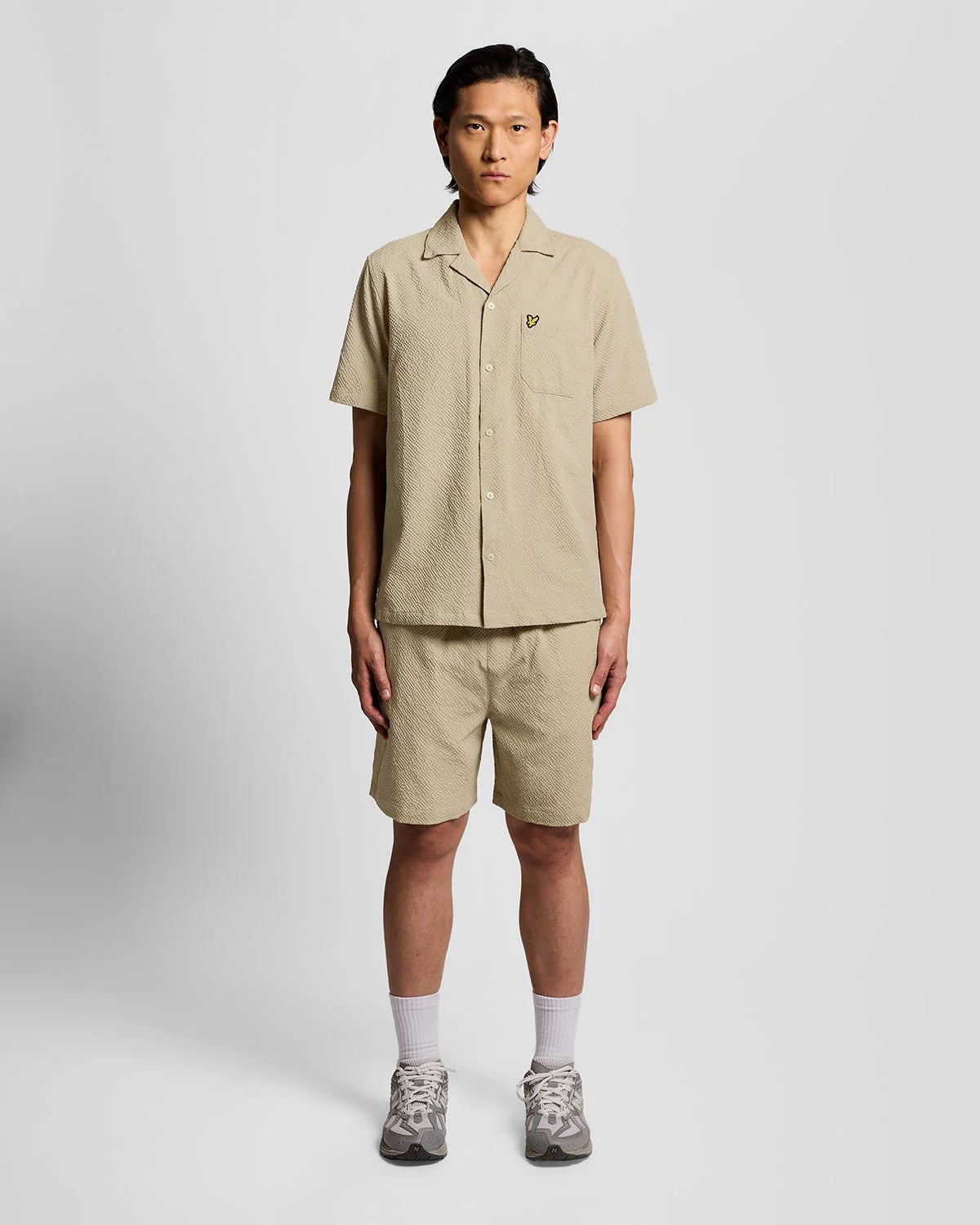 Textured Resort Shorts Lyle & Scott - Savona Clay