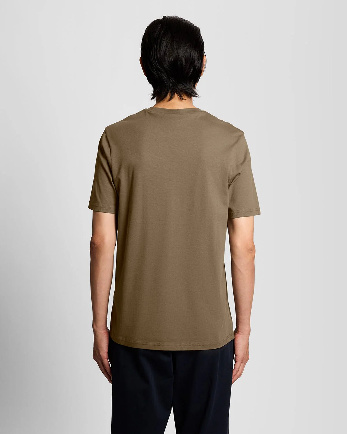 Plain T-shirt Lyle & Scott - Khaki Ash