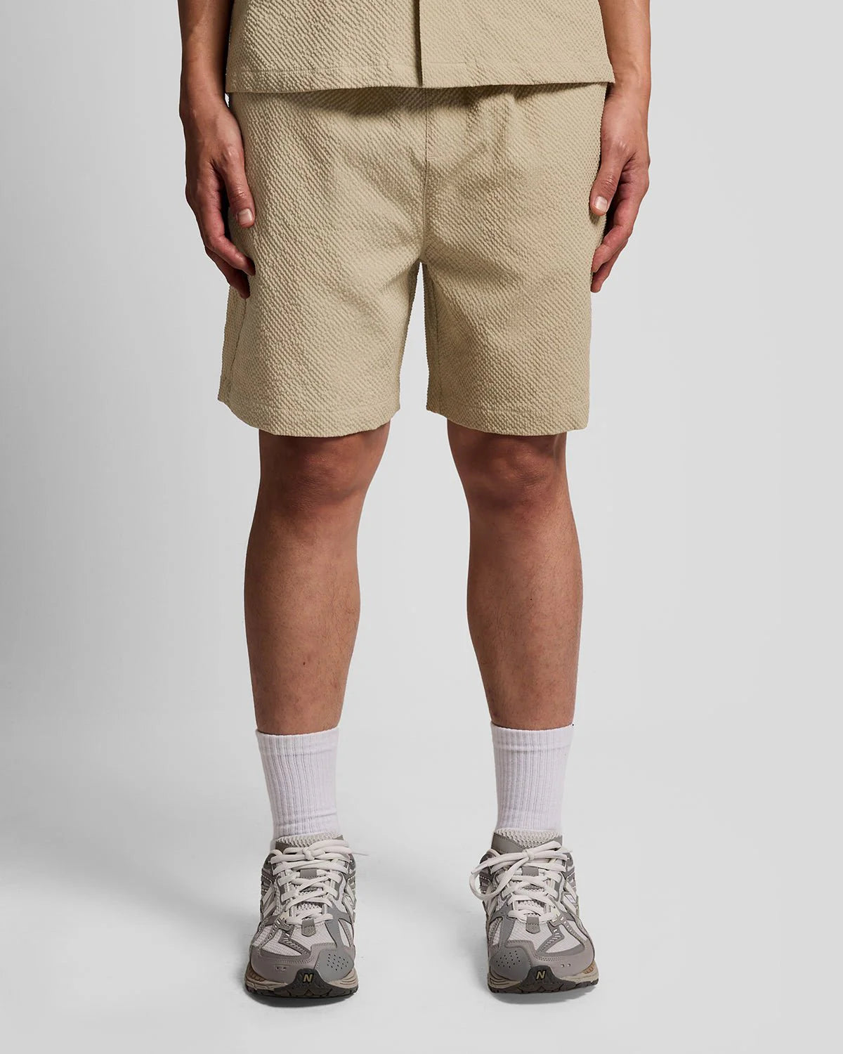 Textured Resort Shorts Lyle & Scott - Savona Clay