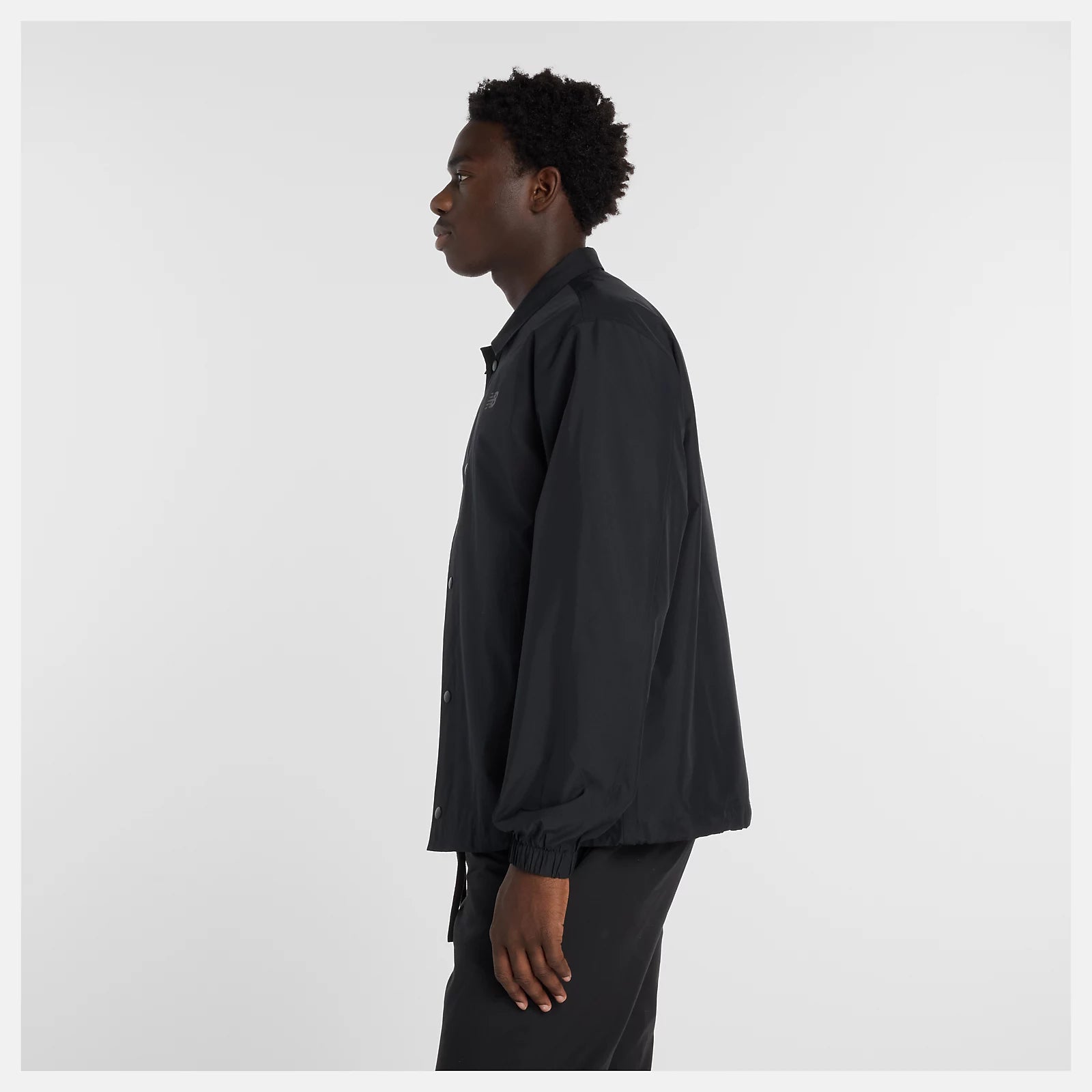 Lightweight Coaches Jacket New Balance - Black