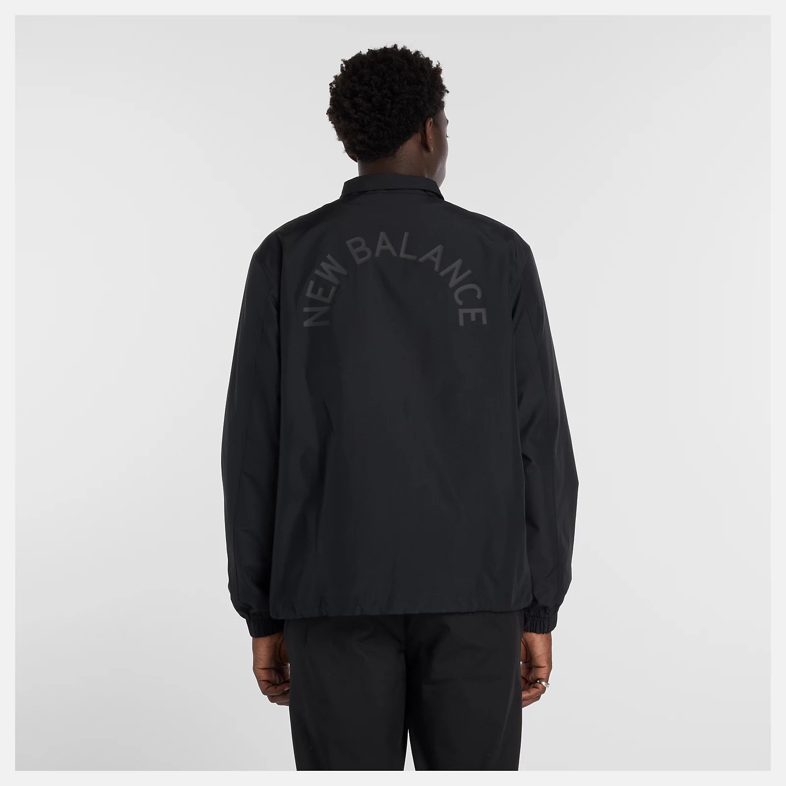 Lightweight Coaches Jacket New Balance - Black
