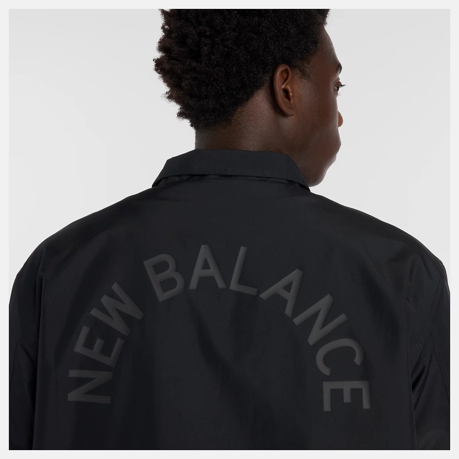 Lightweight Coaches Jacket New Balance - Black