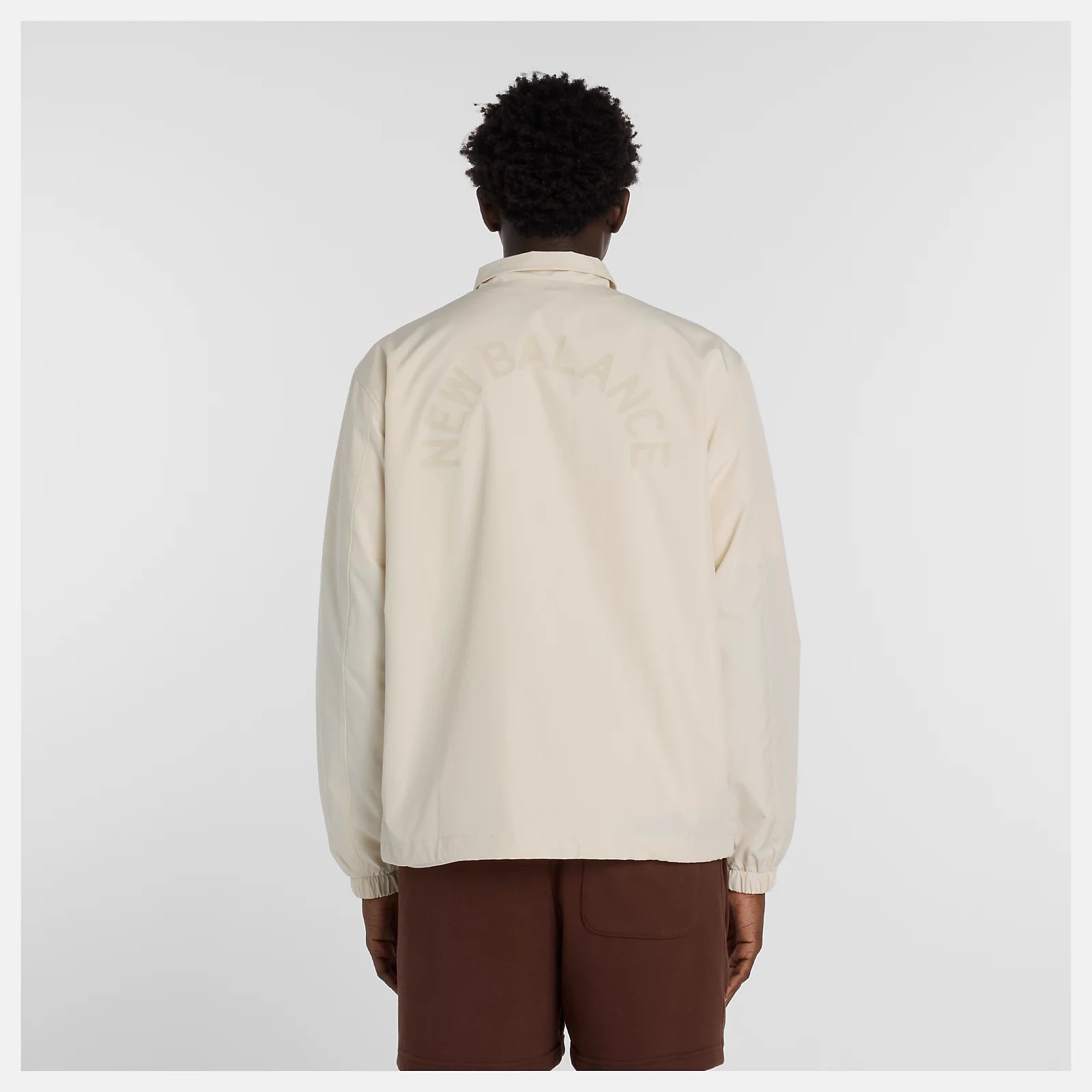 Lightweight Coaches Jacket New Balance - Linen