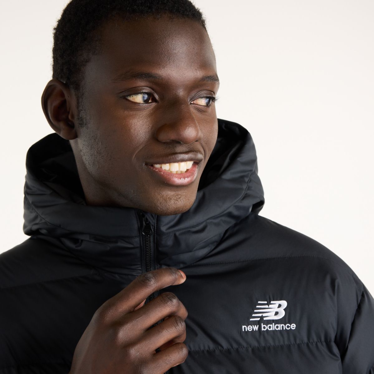 New Balance Boston Puffer Jacket uomo nero - foto 3