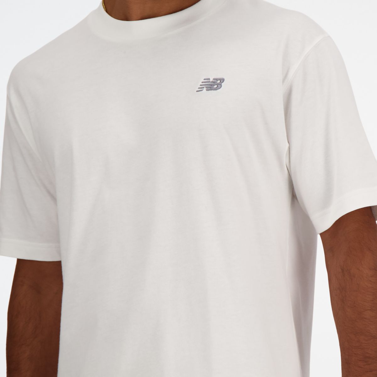 New Balance Sport Essentials t-shirt bianca - foto 4