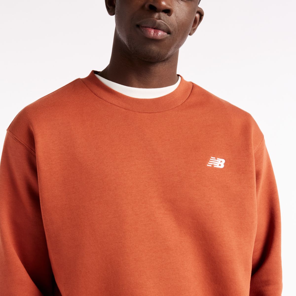 New Balance Fleece Crew felpa maple - foto 3
