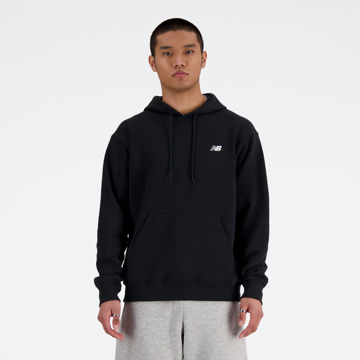 New Balance Fleece Hoodie nera - foto 1