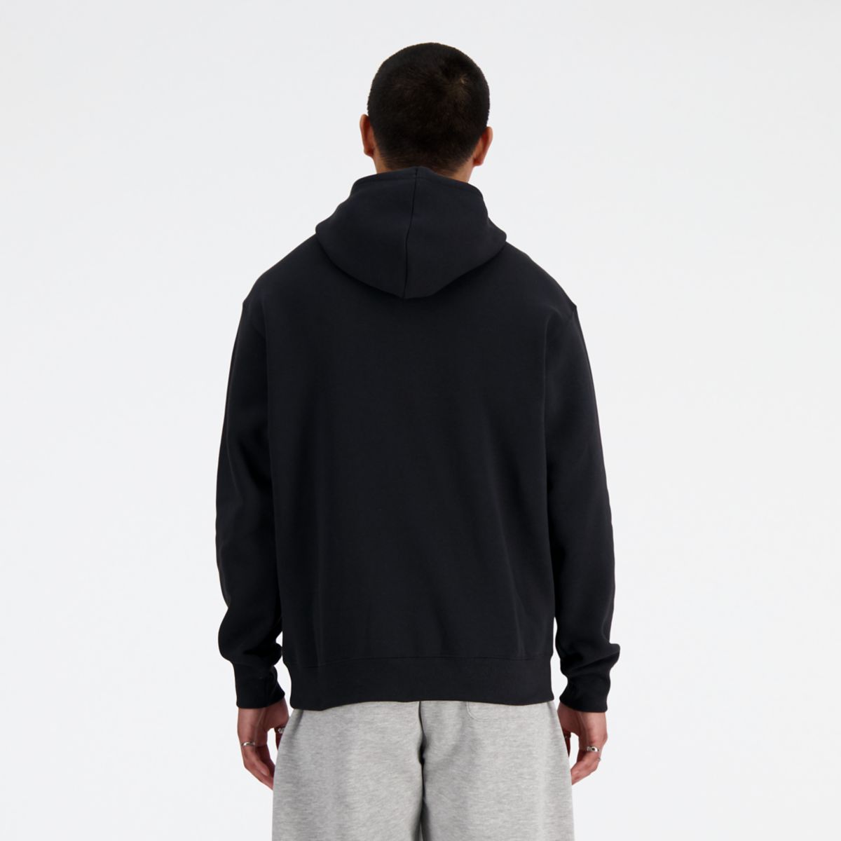 New Balance Fleece Hoodie nera - foto 3